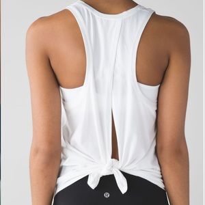 All tied up tank (Pima cotton)